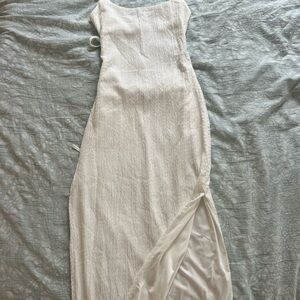 Princess Polly Asymmetrical White Dress